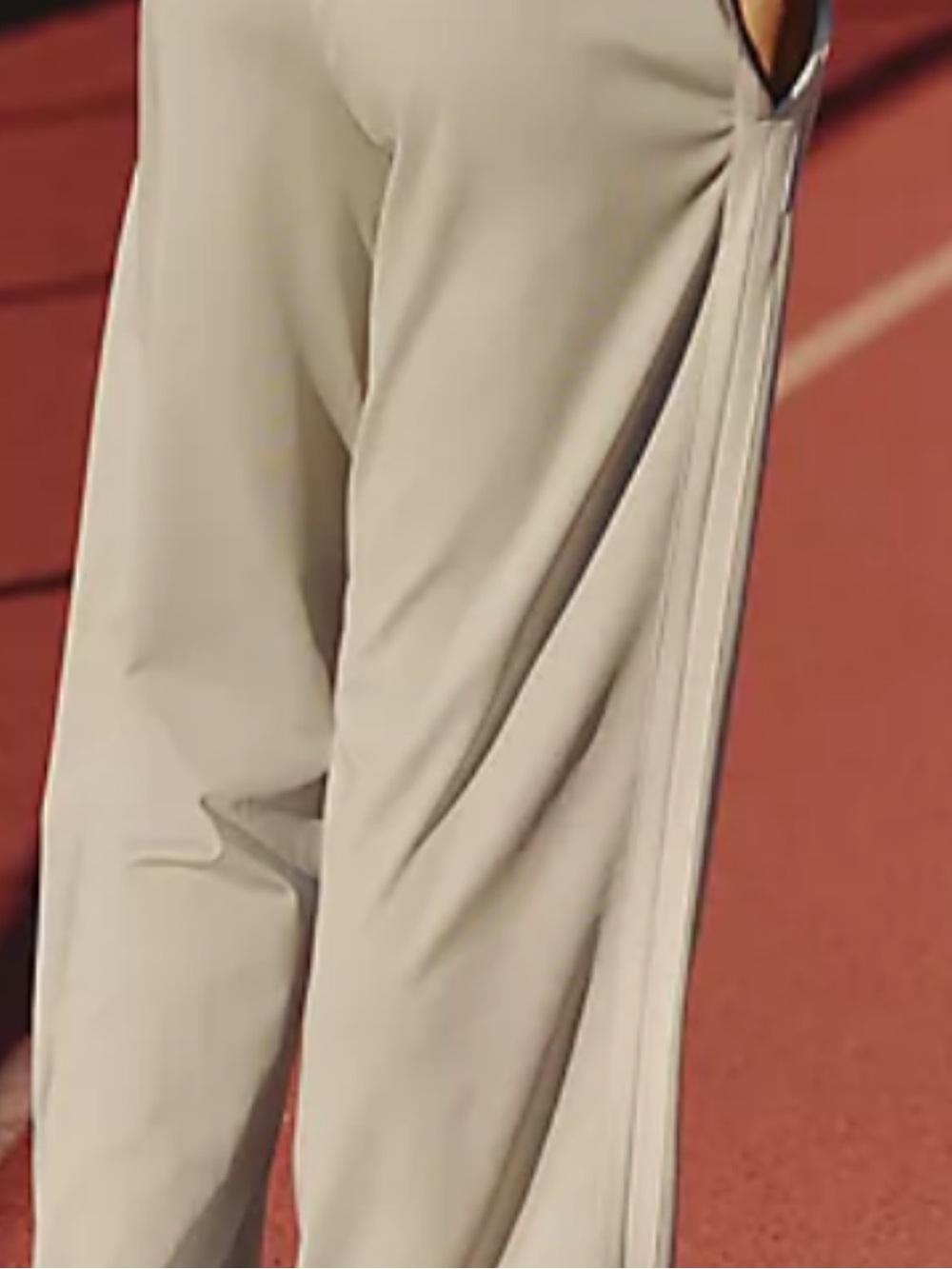 Anthropologie Wide-Leg Pants in Light cream